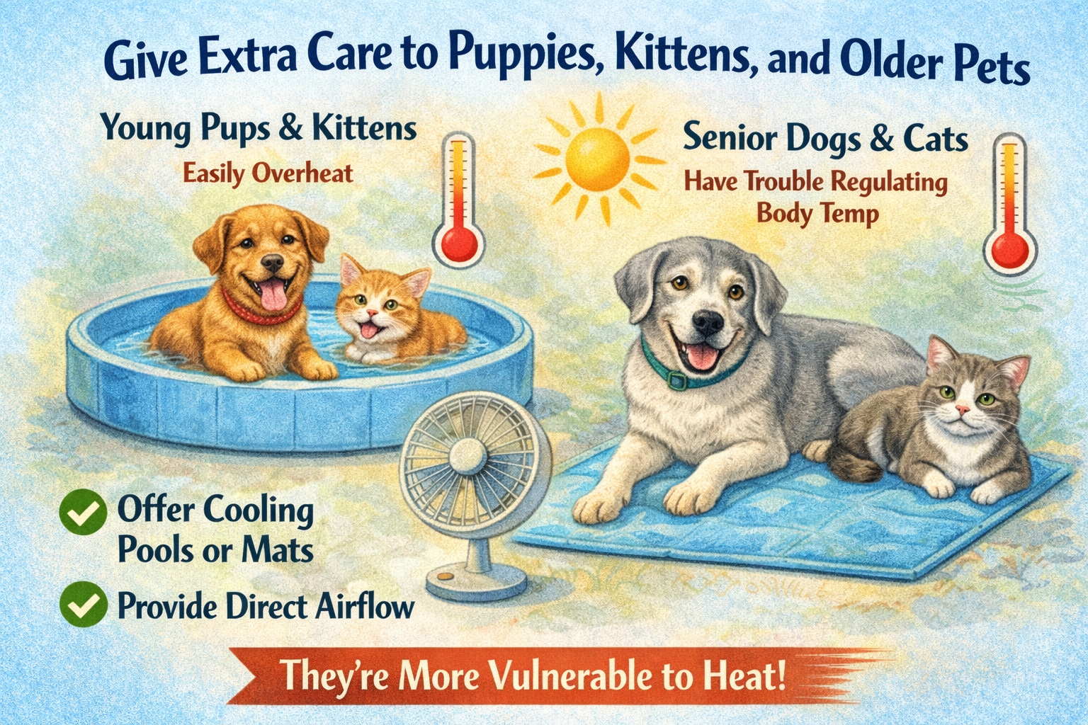 Keep Pets Safe in Summer
