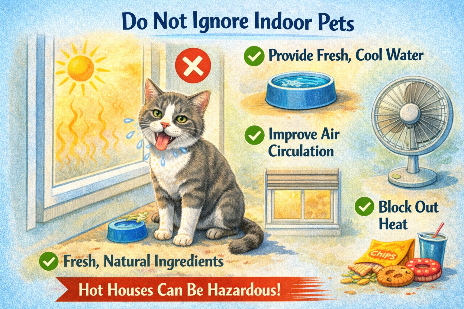 Keep Pets Safe in Summer