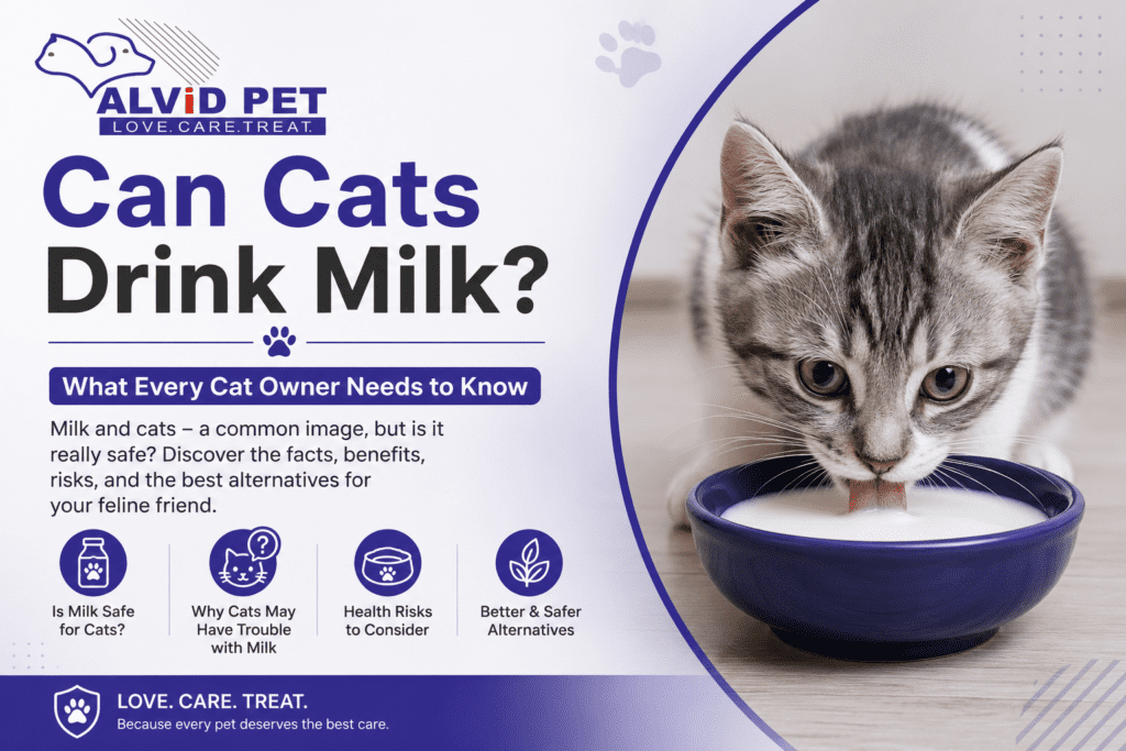 Can Cats Drink Milk