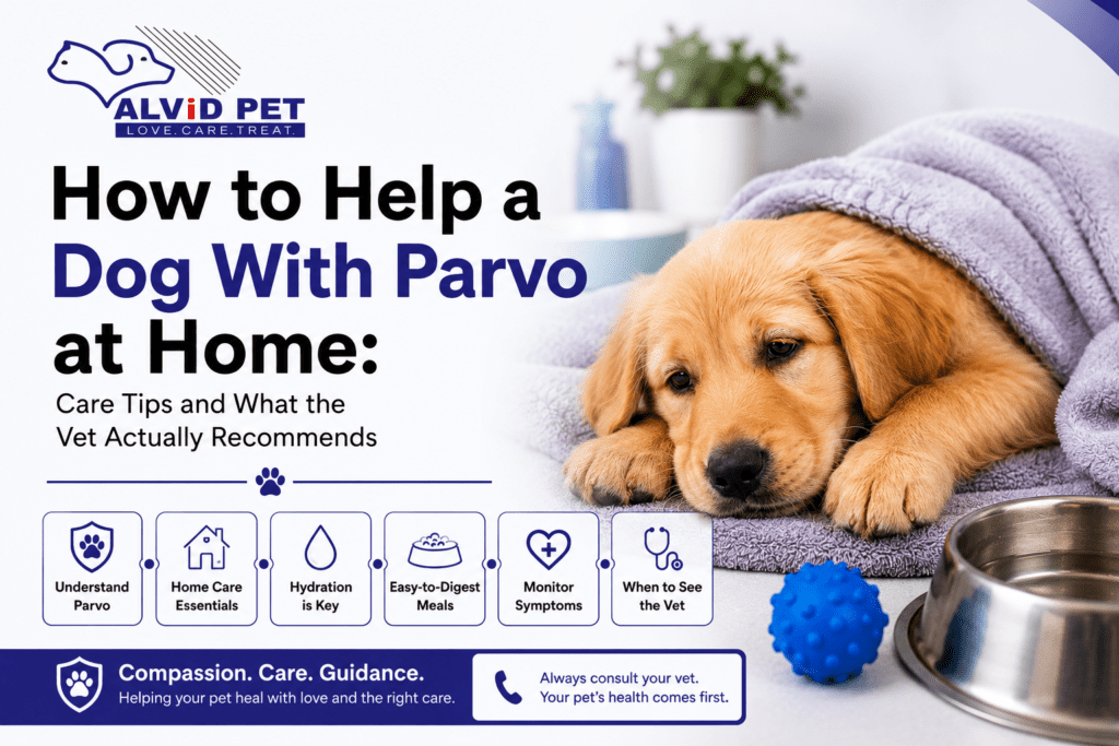 How to Help a Dog With Parvo at Home
